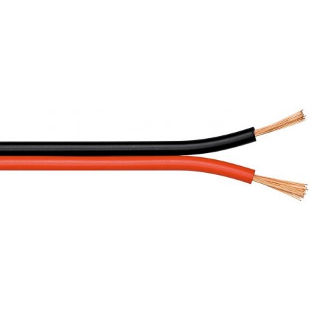 LSP-114/BR Cablu Difuzor Bifilar Rosu - Negru 2 X 1,5 100M/Rol
