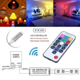 Mini Controler Wireless RGB 17 Taste RF 4 Fire