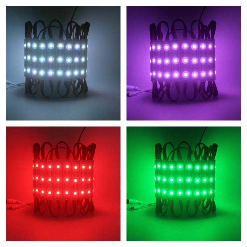 Modul Grup Led RGB 5050, 20 Buc, 12V