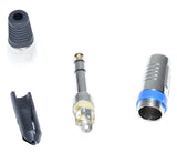 Mufa JACK 6,3 Stereo Tata, inel Albastru