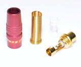 Mufa RCA Mama Gold-Rosu cu Arc