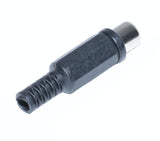 Mufa RCA Plastic Mama Negru
