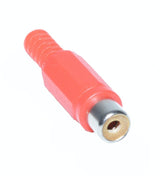 Mufa RCA Plastic Mama Rosu