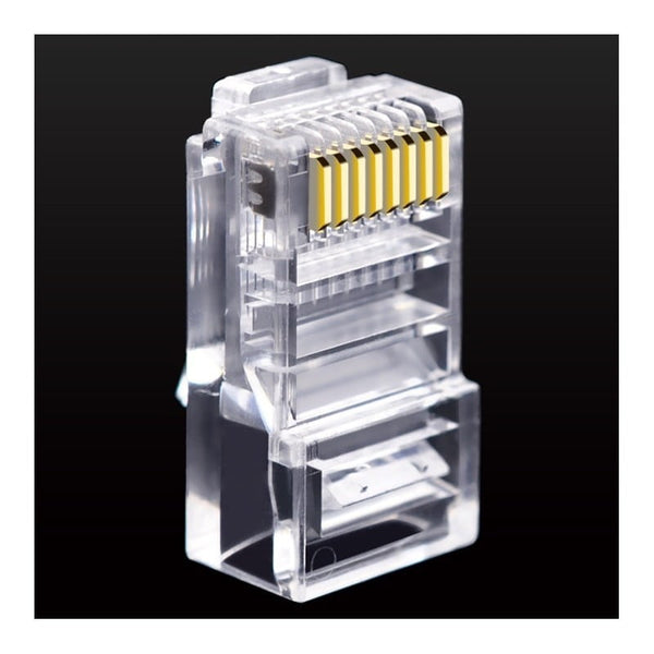 Mufa UTP Plastic RJ45 100B/Set