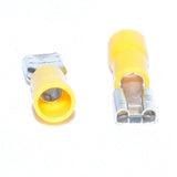 Papuc Electric Pentru Izolat Mama Galben 6,3MM 100B/Punga