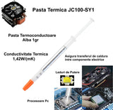 Pasta Termoconductoare JC100-SY1/ Alba 1gr