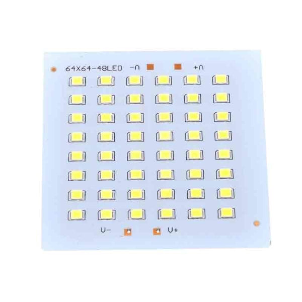 Placa cu Leduri Tip SMD 64 X 64 X 48 Buc 12V / Putere 20W