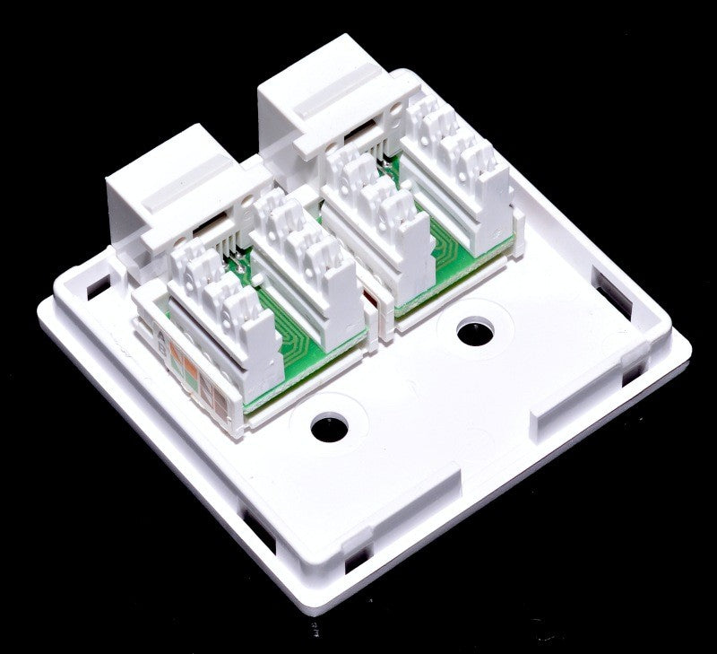 Priza Dubla de UTP 2 x 8P8C/CAT5