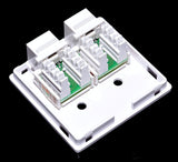 Priza Dubla de UTP 2 x 8P8C/CAT5