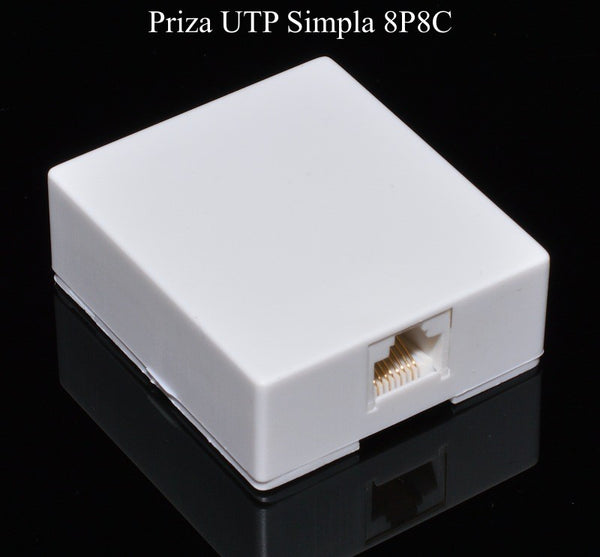 Priza Simpla de UTP 8P8C