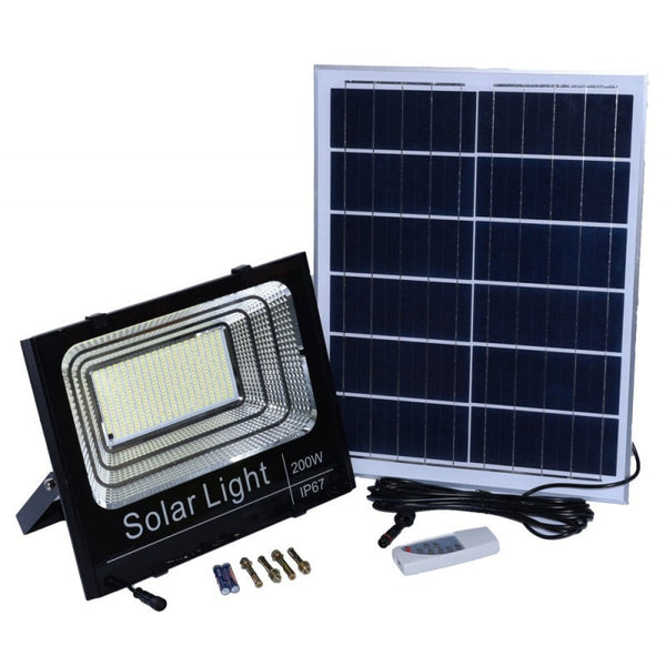 Proiector Solar Led 200W cu Telecomanda