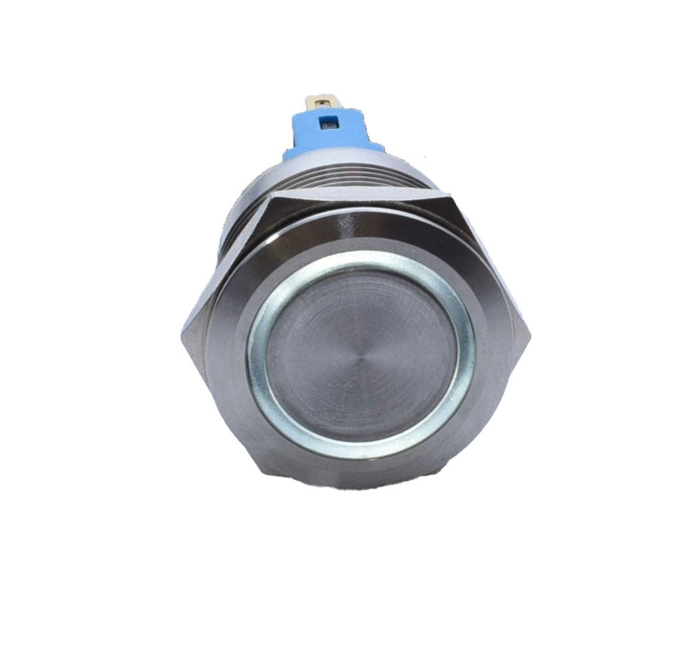 Push Buton 22mm/24V Led Alb