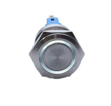 Push Buton 22mm/24V Led Alb