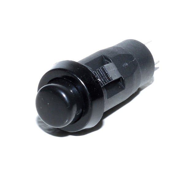 Buton Push Negru Revenire 12X32 MM