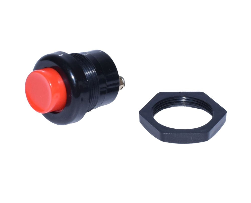 Push Buton Plastic de Impuls 12VDC / 250VAC