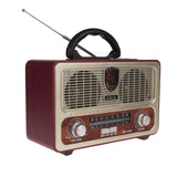 Radio Retro cu Bluetooth, USB, Portabil