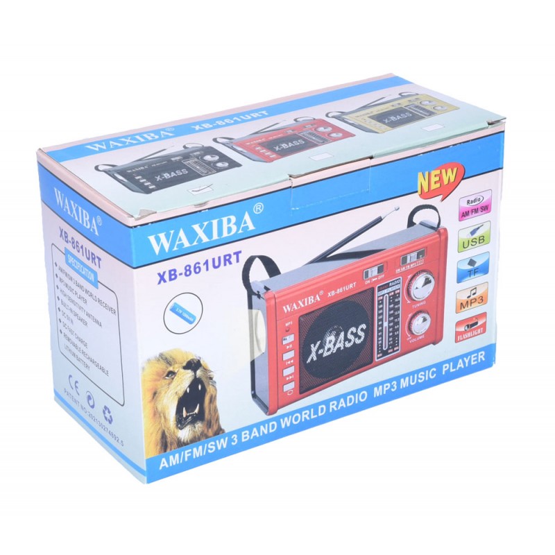 Radio MP3 Player XB-861 cu Lanterna