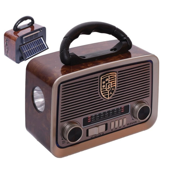 Radio MP3 cu Panou Solar YG-1181US-BT