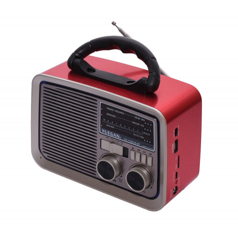 Radio MP3 cu Panou Solar YG-1182US-BT