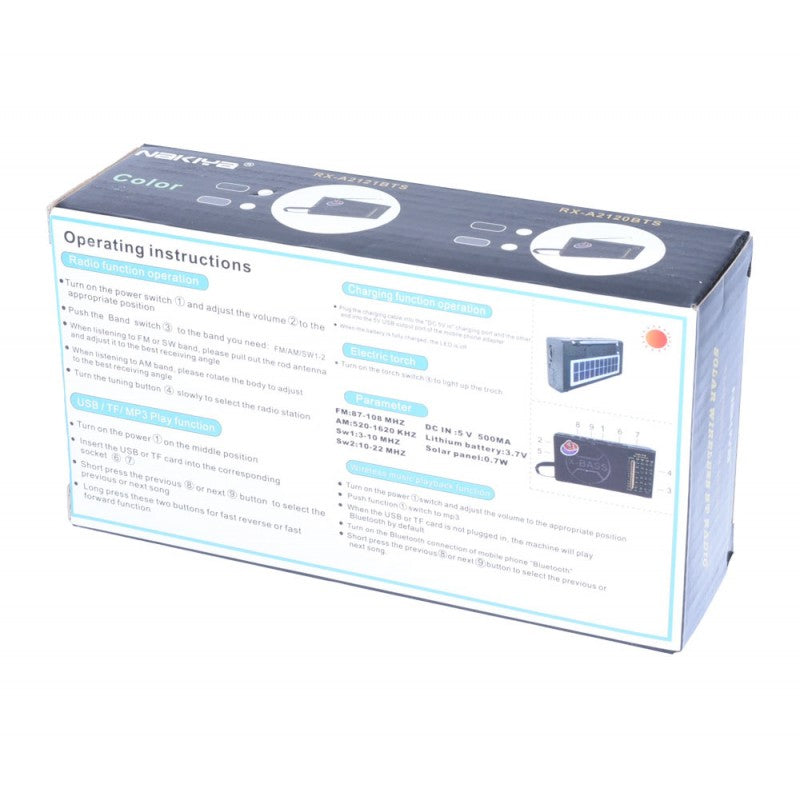 Radio RX-A2120, Panou Solar si Lanterna