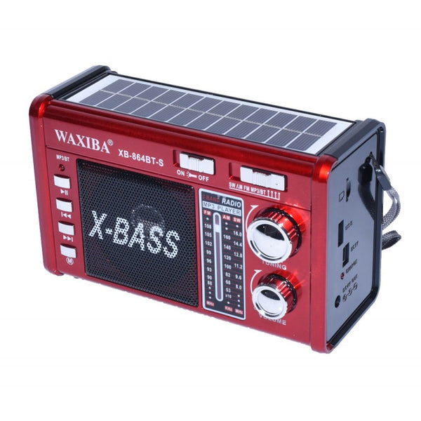 Radio cu Panou Solar si Lanterna XB-864