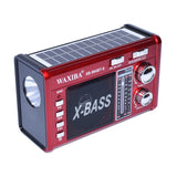 Radio cu Panou Solar si Lanterna XB-864