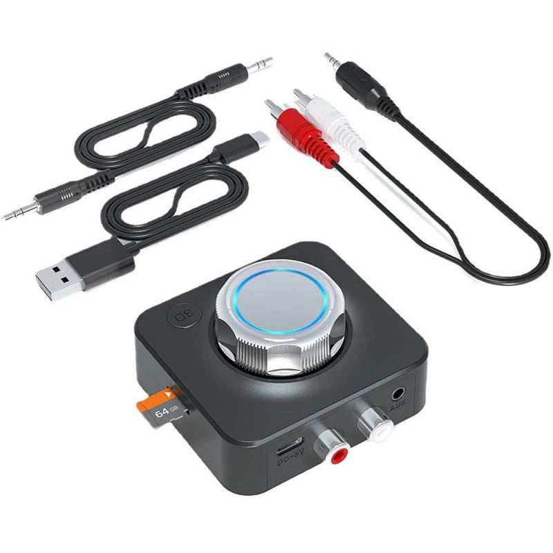 Receptor Audio 3D Stereo Wireless Bluetooth 5.0