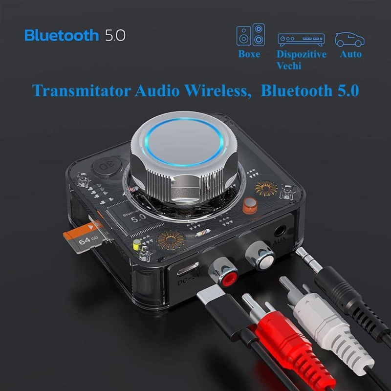 Receptor Audio 3D Stereo Wireless Bluetooth 5.0