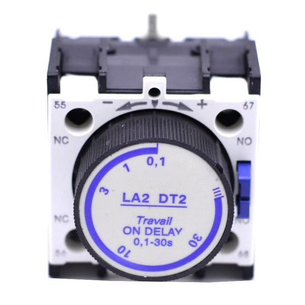 Releu Auxiliar (Timer Contactor) LA2 DT2 0,1-30Sec