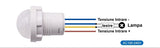 Senzor Pir 110-220V cu 4 Fire 28x37mm