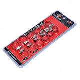 Set 12 Coliere din Inox cu Strangere pentru Furtun