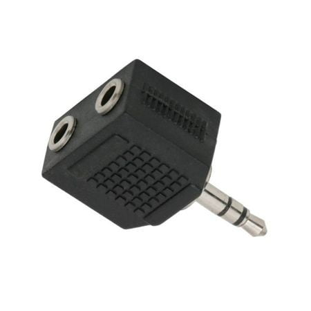 Set 5 Buc Adaptor audio, mufa stereo Jack 3.5 mm, 2 prize stereo Jack 3.5 mm