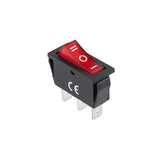Intrerupator IRS I-0-II LED Rosu 220V