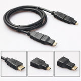 Set Cablu HDMI + Mini +Micro 1,5M