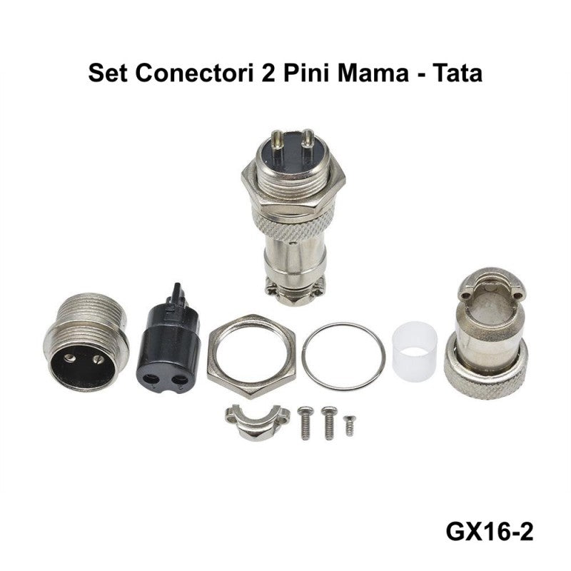 Set Conector 2 Pini Tip Aviator