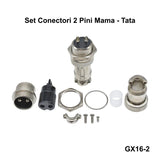 Set Conector 2 Pini Tip Aviator