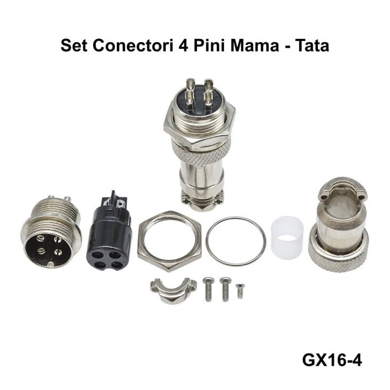 Set Conector 4 Pini Tip Aviator