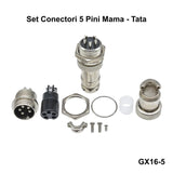 Set Conector 5 Pini Tip Aviator