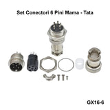 Set Conector 6 Pini Tip Aviator