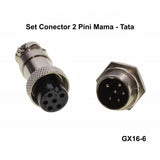 Set Conector 6 Pini Tip Aviator