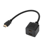 Spliter HDMI 2 IN 1, 30 cm