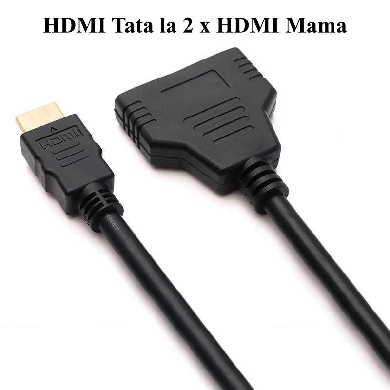 Spliter HDMI 2 IN 1, 30 cm, ElectroAZ