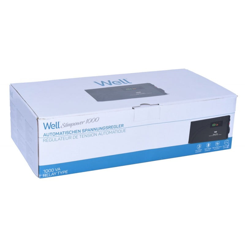 Stabilizator de Tensiune Slimpower cu Releu AVR-1000VA