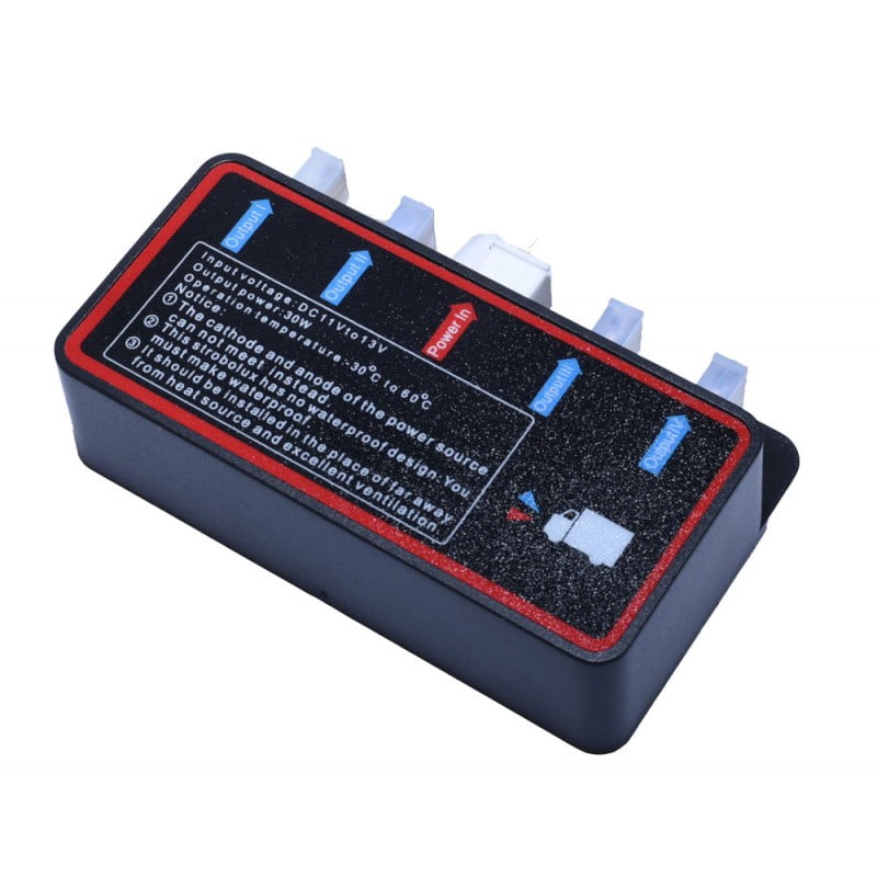 Lumini Auto Tip Stroboscop, Interventii, Control din Telecomanda, 30W, Alb-Galben