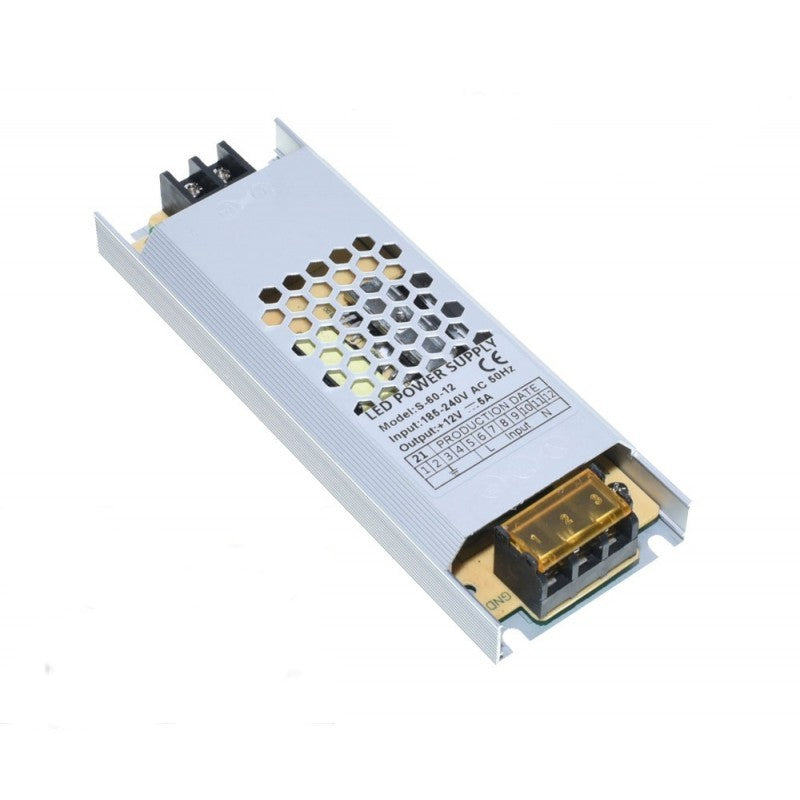 Sursa de Alimentare Slim, 12V , 5A, Putere 60W