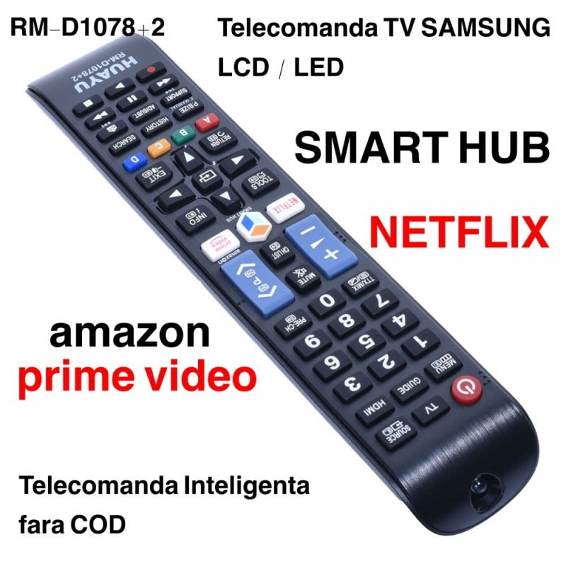 Telecomanda Universala pentru TV Samsung, Smarthub/Netflix