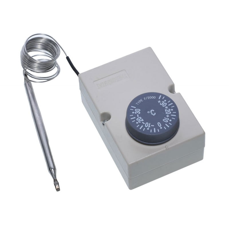 Termostat Reglabil Capilar de Inox -30 +30°C