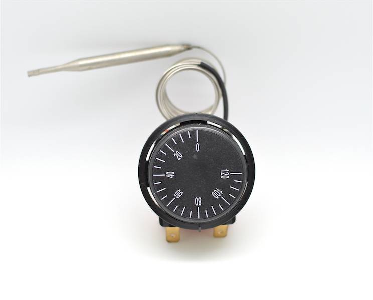 Termostat Reglabil 30-120°C cu Sonda de Inox
