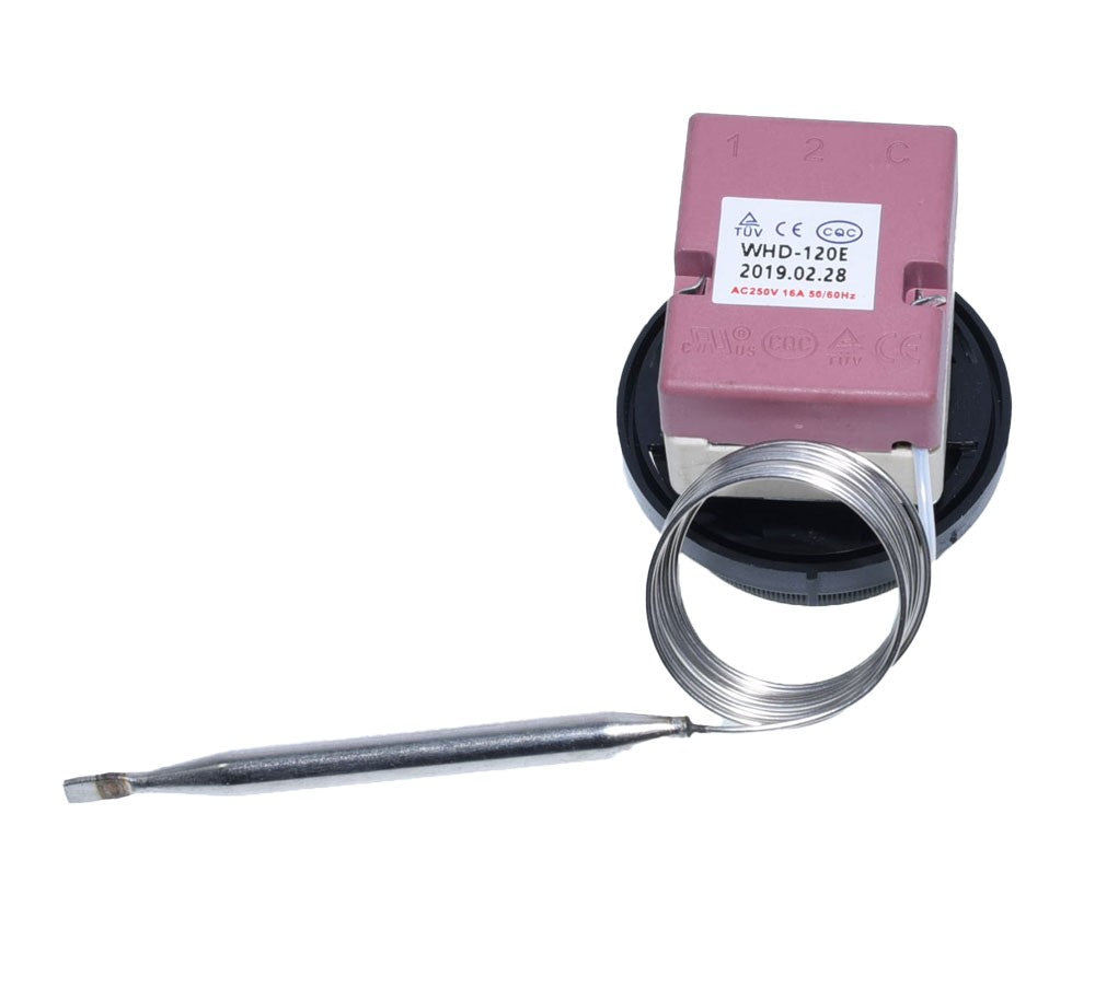 Termostat Reglabil 30-120°C cu Sonda de Inox
