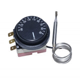 Termostat Reglabil Capilar de Inox 30-190°C